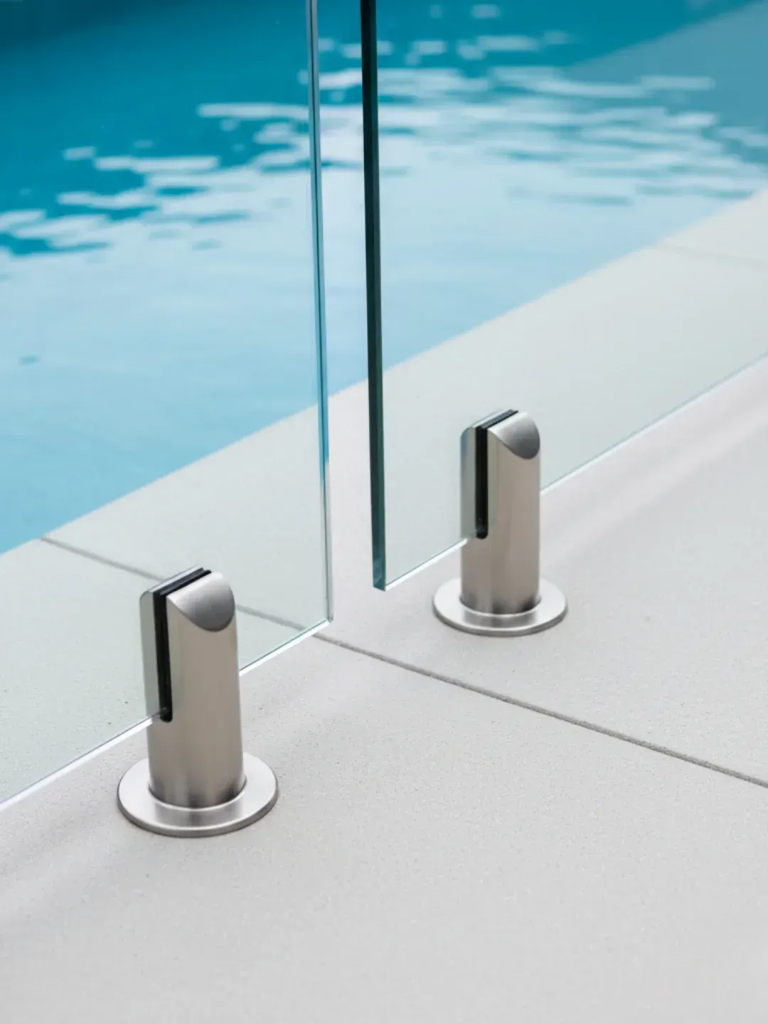 2205 duplex stainless steel spigots for glass pool fences Teneriffe, corrosion resistant fittings for salt water pools.